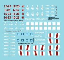 DECALCOMANIE SECONDA GUERRA