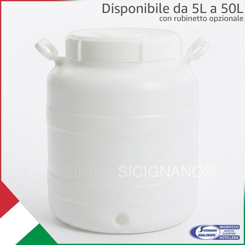 Fusto plastica bocca - plastica,