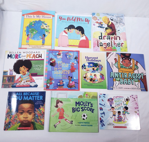 Diverse kids picture books lot - picture,