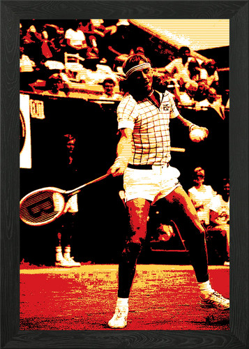 Bjorn borg poster arte - bjorn,