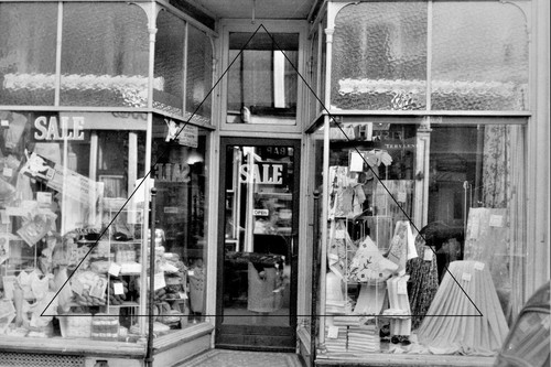 Unknown high street - street, shop
