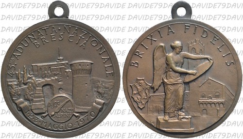 02331 medaglia alpini - alpini, 43°