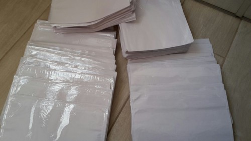 100 buste adesive porta