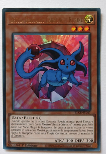 Bestia cristallo - yu-gi-oh,