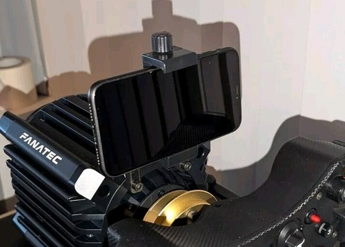 Fanatec wheel base - phone, mount