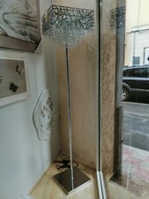 Piantana in acciaio e Swarovski Alterego home design 