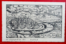 Pavia (PV) Da Xilografia del Secolo XVI° " Pro Opera Bonomelli " non Viaggiata