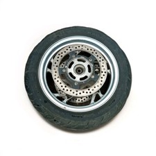 120 80 R 14 CERCHIO RUOTA DISCO ANTERIORE SUZUKI BURGMAN 400 K7 2007 2010 2012