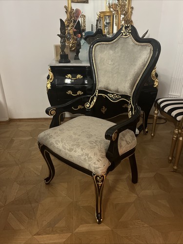 Sedia con braccioli - , barocco