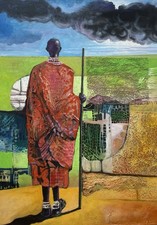 "Masai "– Quadro Dipinto A