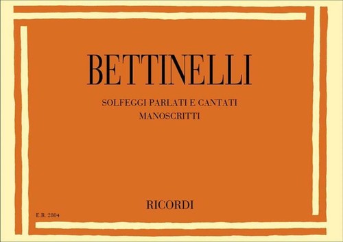 Solfeggi parlati cantati - parlati,