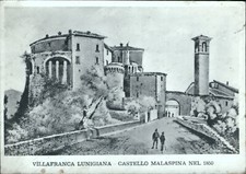 be857 cartolina villafranca lunigiana castello malaspina massa carrara