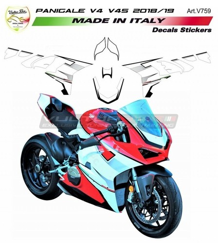 Kit adesivi completo - wrb, moto