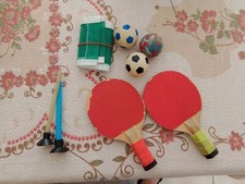 Mini Ping  Pong Da Tavolo racchette palline e rete