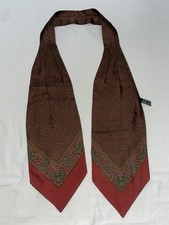 Ascot/Plastron Vintage 100% Seta