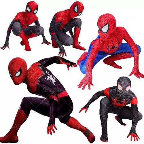 Costume cosplay spiderman - cosplay,