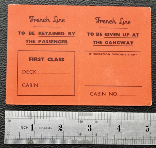 Cgt french line - line, original