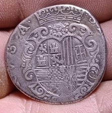 NAPOLI - Filippo II di Spagna, Re di Napoli e di Sicilia 1554-1598. - Mezzo Duca