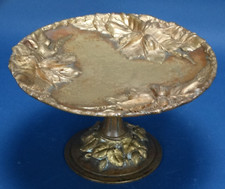 A. Marionnet Alzata Scultura bronzo dorato Francia 1800 XIX stile Chiparus