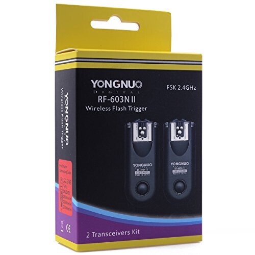 603nii yongnuo flash adatto - rf-603nii,