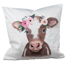 Esterno Giardino Cuscino Mucca