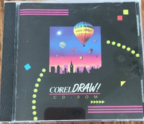 Coreldraw rom rare - coreldraw!, cd-rom-rare