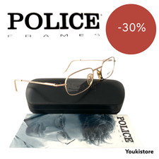 POLICE occhiali da vista MOD 2362 COL 300 50 20 135 RARE eyeglas M.in Italy CE