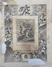 Antica stampa stazione - stampa,