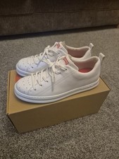 Scarpe casual Camper Runner Four uomo pelle pieno fiore bianco UK6 IMBALLATE NUOVE