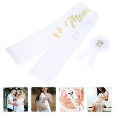  1 Set Mamma per essere fascia Papà per essere Spilla per baby shower