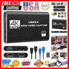 4K HDMI Capture Card for