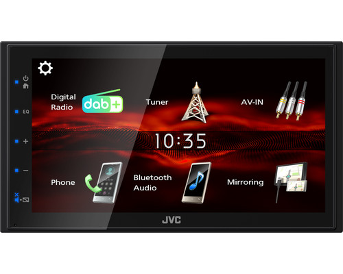 Jvc m180dbt autoradio - jvc, kw-m180dbt
