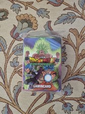 Dragon Ball Super BROLY IL FILM SET COMPLETO 50 LAMINCARD + BOX SIGILLATO NUOVO
