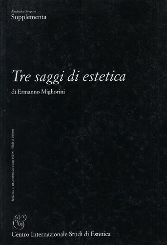 Migliorini erm tre saggi di - saggi,