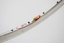 NOS, ABETE RETE 97 COPERTONCINO IN LEGA CERCHIO BICICLETTA D'EPOCA - 700C - 32H ARGENTO