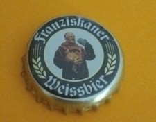 AA4 - Franziskaner Tappo birra Beer bottle chapa  Kronkorken