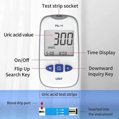 Urit kit test - kit, acido