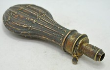 Antico Inglese Pistola Polvere