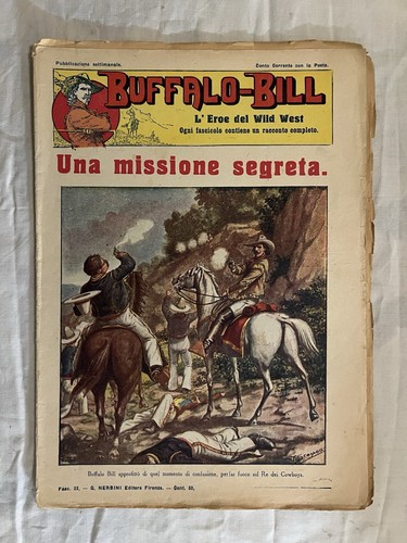 Fascicolo buffalo bill - fascicolo, n.22