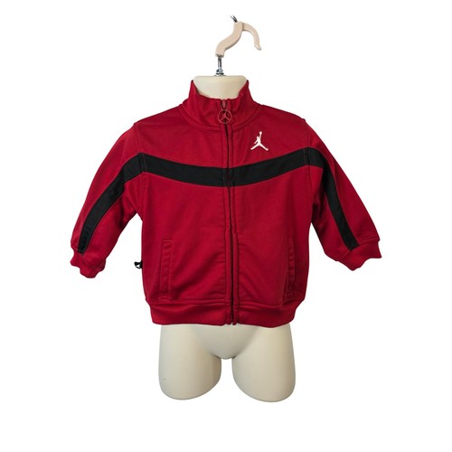 Jordan track jacket rosso nero - jordan,