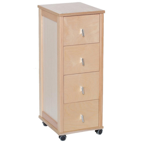 Carrello cassettiera pokerino - carrello,