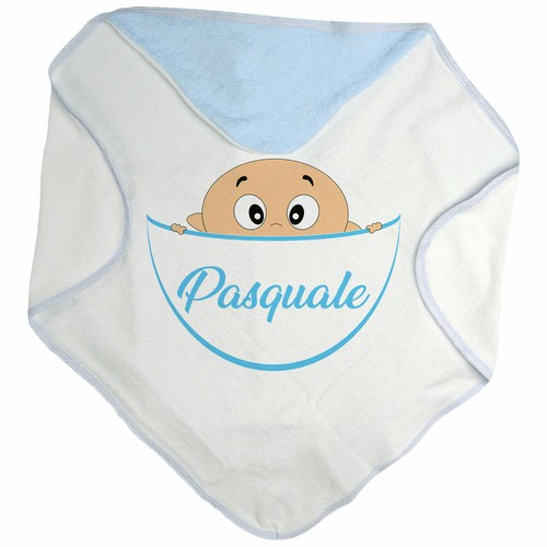 Accappatoio triangolo neonato