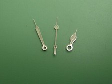 Set lancette orologio stile cattedrale colore argento 120/70/20 adatte a molti movimenti 12 mm