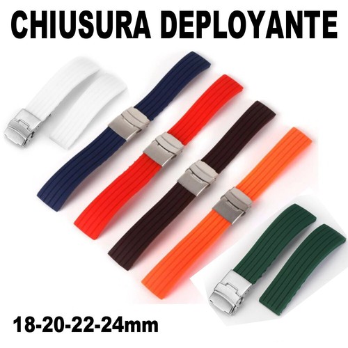 Cinturino orologio silicone - cinturino,