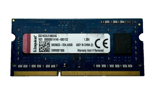 Kingston pc3l 12800s - kingston, 4