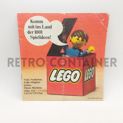 Lego vintage catalog - lego,