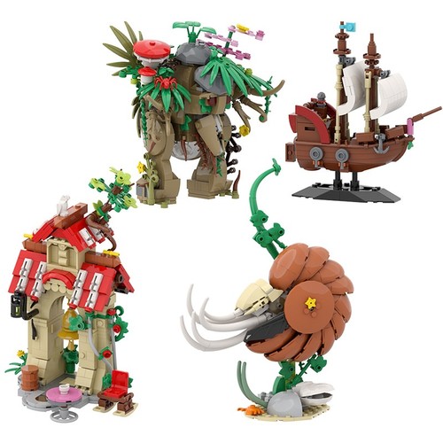 Moc monsters toys set - monsters,