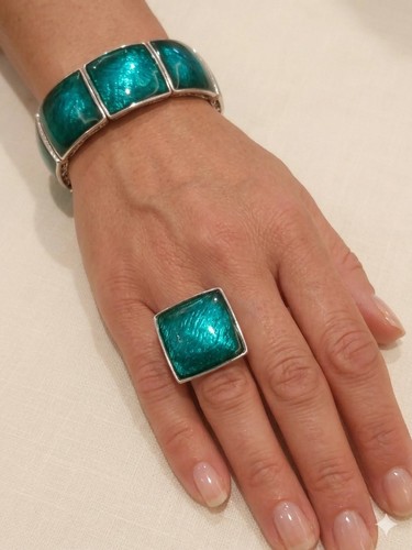 Set anello bracciale nuovi - set,