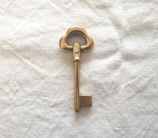 Chiave Mandelli Vintage ottone oro per porte interne