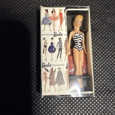 Mini bambola Barbie bionda in